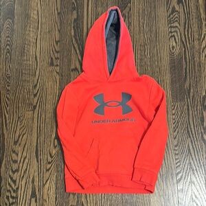 Under Armour Scarlet Hoodie with Logo